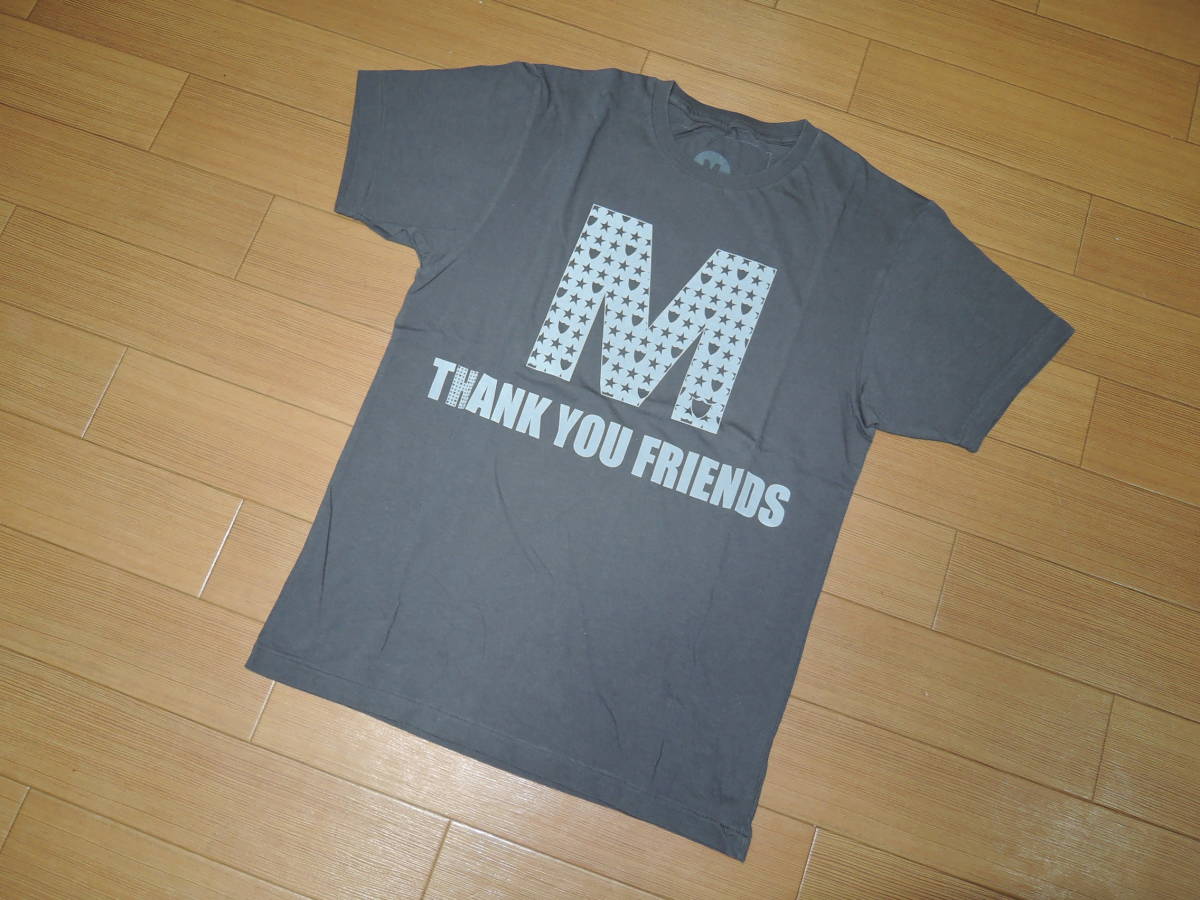 新品 M エム × HTC Mロゴ Tシャツ S カットソー TMT / LOGO カットソー THANK YOU FRIENDS ハリウッドトレーディングカンパニー_画像2