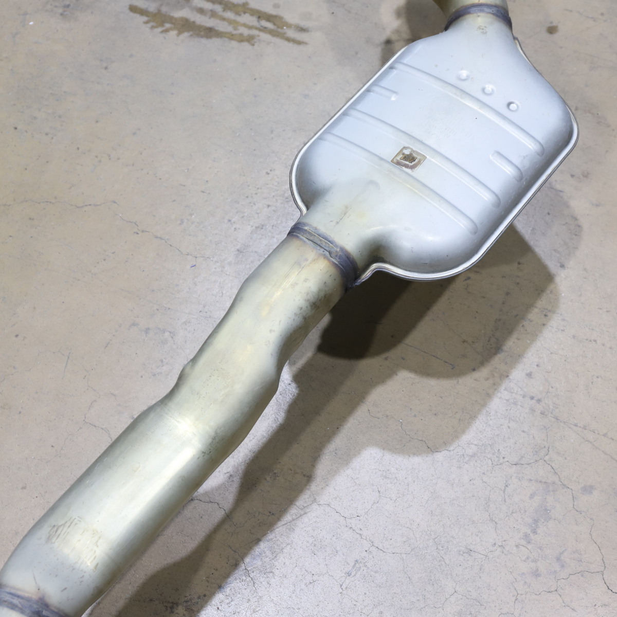 [M-18] Benz W213 E53 AMG muffler rear muffler center pipe A2574905800 A2574905500 A2134908602 inspection :E200 E300 E63 used 