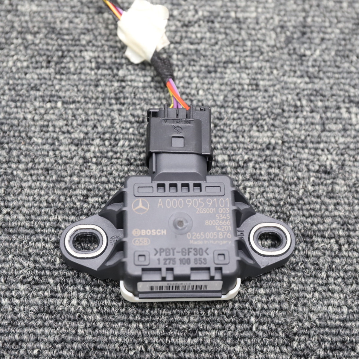 [M-11] Benz W222 S400h previous term yo- rate sensor A0009059101 Yaw rate lateral sensor used inspection :S300h S550L S560L S600L