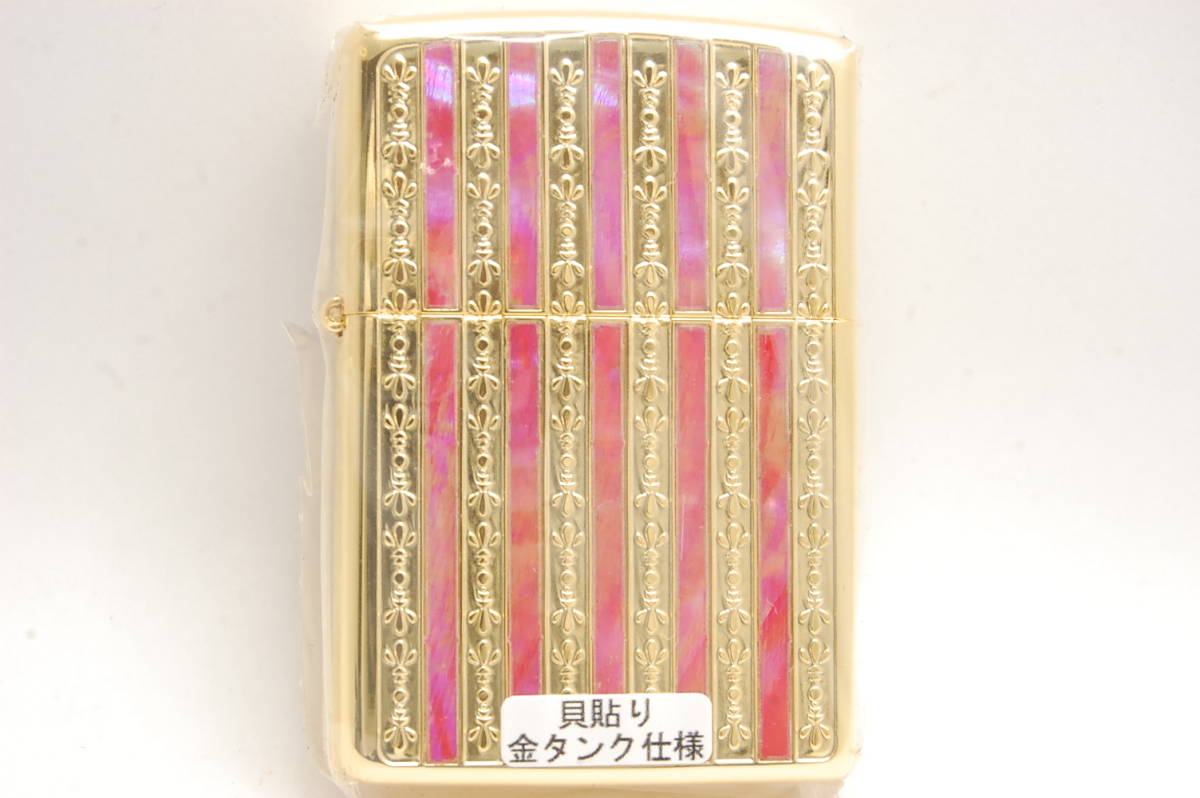 限定SALESALE ヤフオク! - 新品・未使用 Zippo ジッポー 貝貼り 金