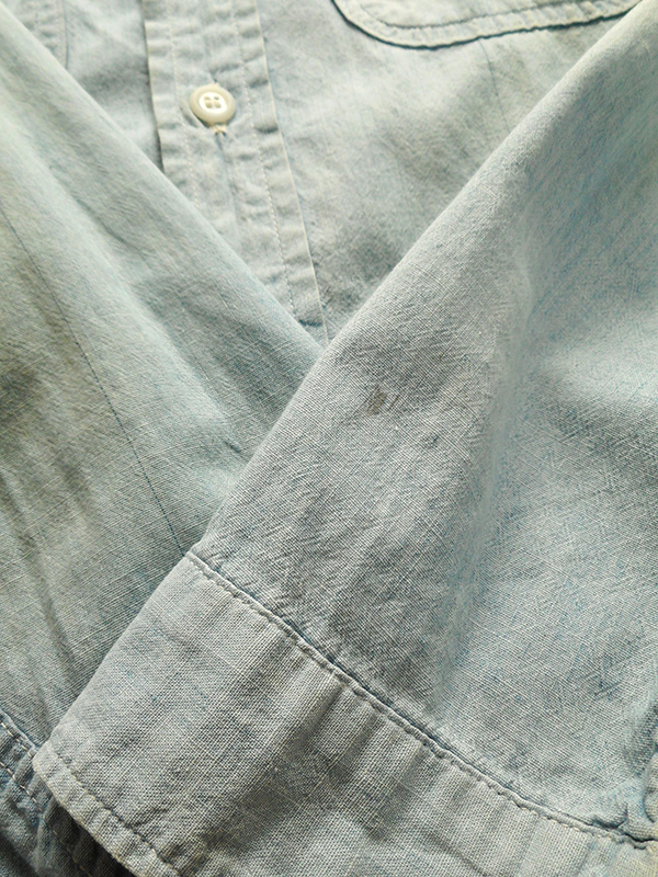 正規品202460s 50s DOUBLE RINGER シャンブレーシャツ Vintage ビンテージ ヴィンテージ ワークシャツ BIGYANK HERCULES Lee デニム サドルマン Mサイズ