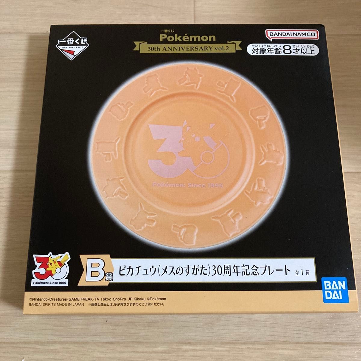 一番くじ ポケモン 30th ANNIVERSARY vol 2 B賞 ピカチュウ(メスのすが