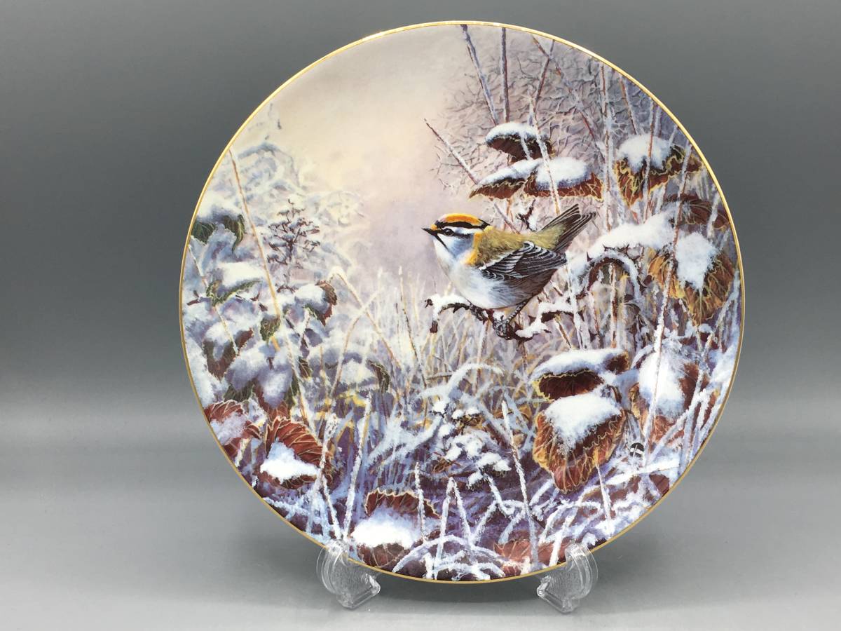 90%OFF!】 英国 ウェッジウッド Dawn Breaks 鳥 飾り皿 絵皿 皿 ⑫ premfilt.