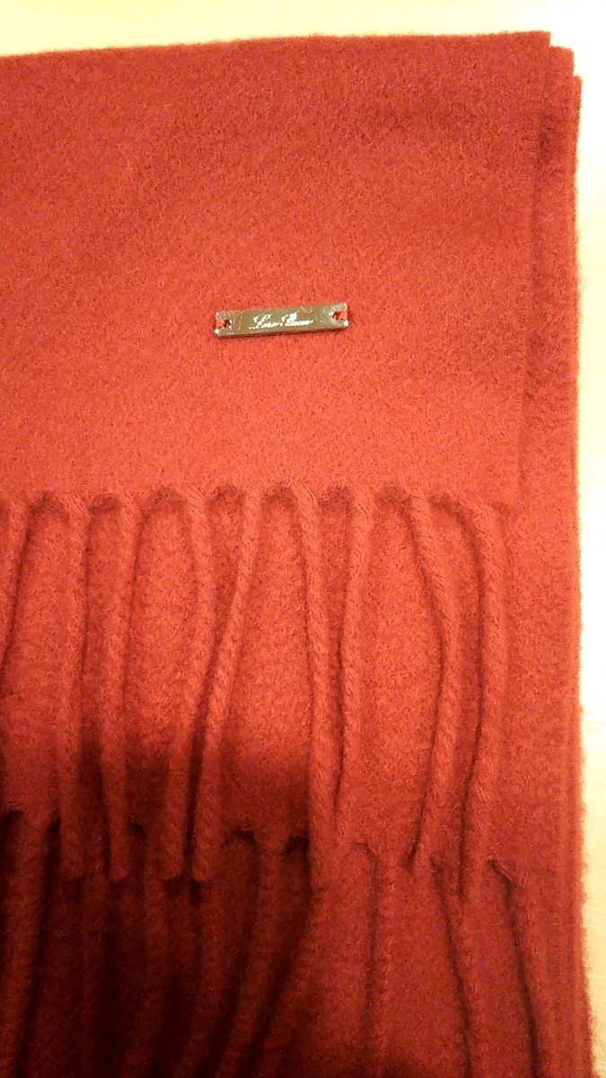 タグ付き 新品 ロロピアーナ Loro Piana ストール 赤 レッド タグ付き 新品 ロロピアーナ Loro Piana ストール 赤 レッド