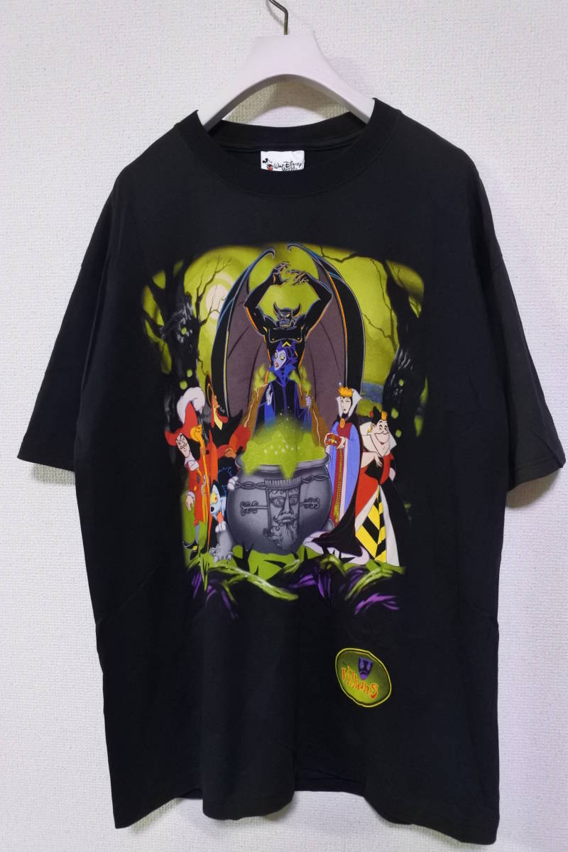 ヤフオク 90 S Walt Disney World Villains Vintage Tee S