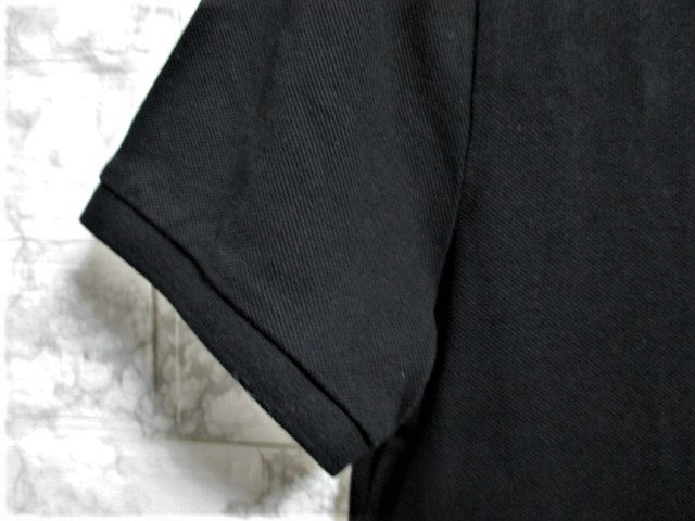☆MONCLER モンクレール ロゴ ポロシャツ 半袖/メンズ/S/ブラック☆国内正規品