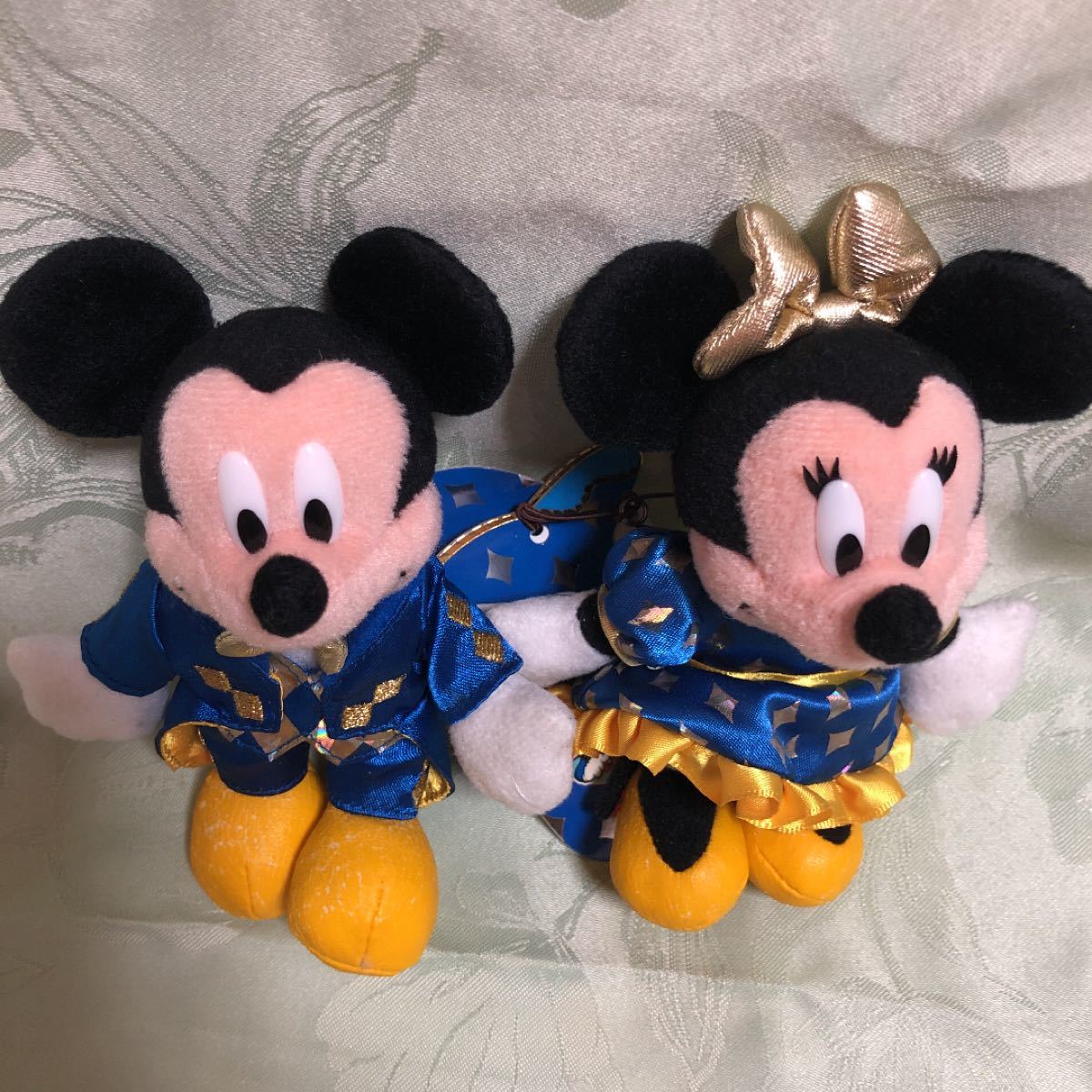 ディズニーランド 20周年 ミッキー ミニー ぬいば ぬいぐるみ ディズニーランド 20周年 ミッキー ミニー ぬいば ぬいぐるみ