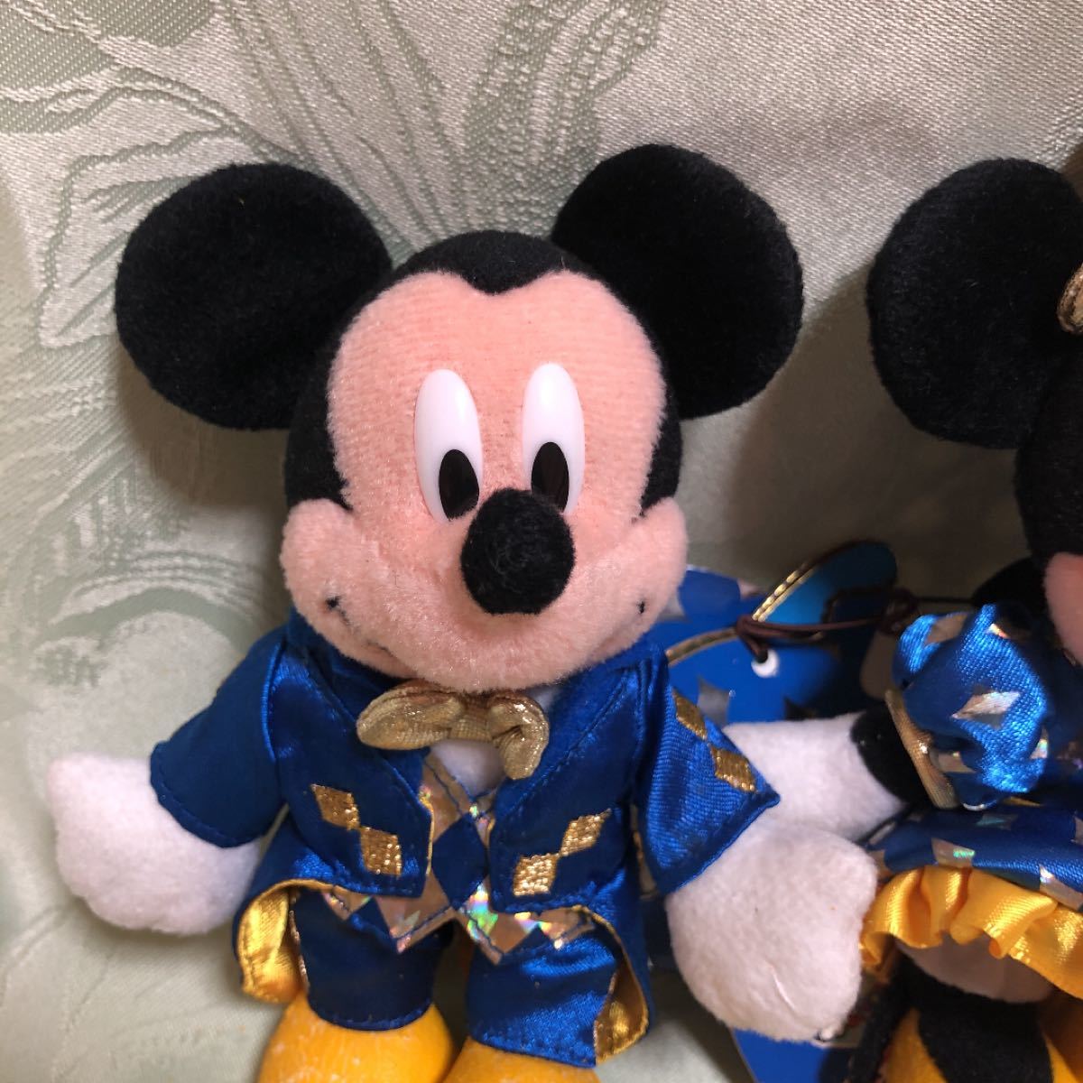 ディズニーランド 20周年 ミッキー ミニー ぬいば ぬいぐるみ ディズニーランド 20周年 ミッキー ミニー ぬいば ぬいぐるみ