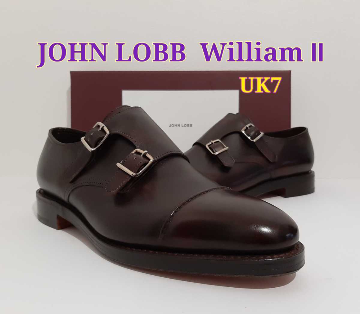 新品 JOHN LOBB William Ⅱ UK7 ジョンロブ ウィリアム2 新品 JOHN LOBB William Ⅱ UK7 ジョンロブ ウィリアム2