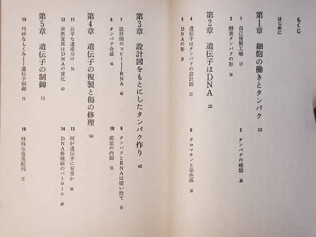 送料無料！ 古本　遺伝子についての５０の基礎知識 分子遺伝学への招待　川上正也　BLUE BACKS 講談社　昭和５８年　DNA mRNA 抗体タンパク_画像8