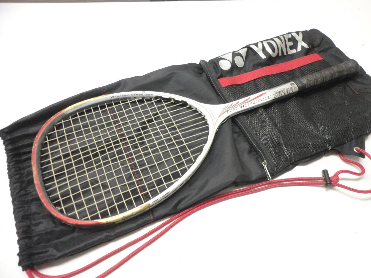 ★即決！★YONEX/ヨネックス★軟式テニス用ラケット★YONEX NANOFORCE7500/ナノフォース★690mm/85平方インチ★ホワイト系★_画像1