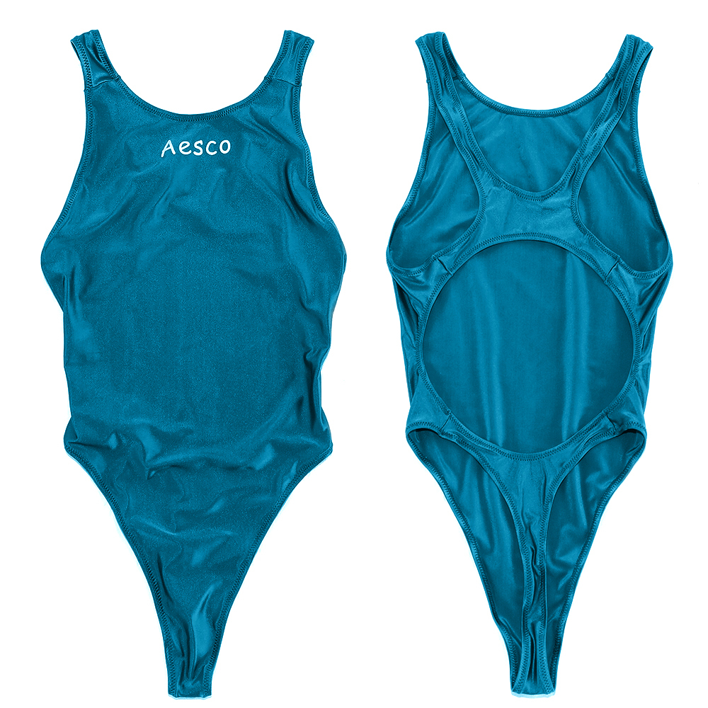 * включая доставку *JG-5 XL размер новый товар! aqua blue Aesco супер глянец .... костюмированная игра высокий ноги T-back Leotard школьный купальник race queen 