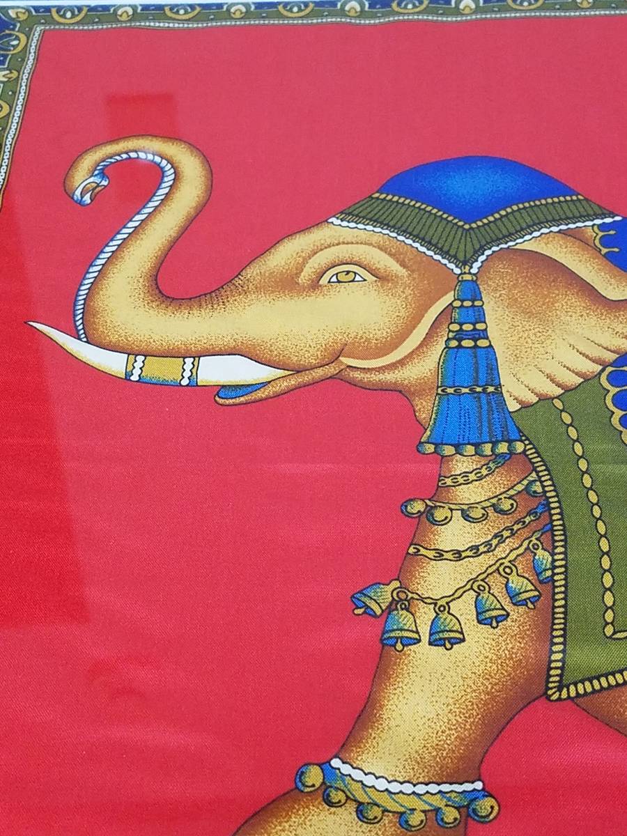 jim thompson Jim Thompson носовой платок рама ввод .. для интерьер этнический картина способ 46cm55cm Thai Asian изображение шелк Elephant 