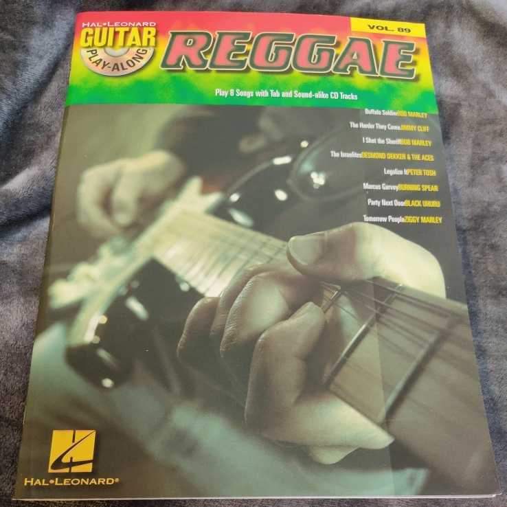 レゲエギター ギター譜（CD,TAB付）送料無料 輸入楽譜8曲