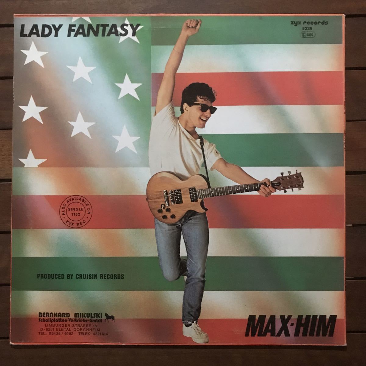 ●【r&b】Max-Him / Lady Fantasy［12inch］オリジナル盤《3-1-53 9595》