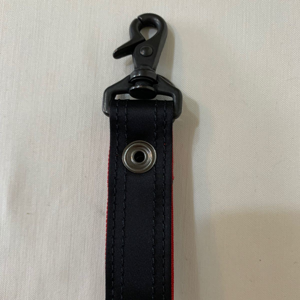未使用品 ポーター エルファイン キーケース キーホルダー 黒×赤 未使用品 ポーター エルファイン キーケース キーホルダー 黒×赤