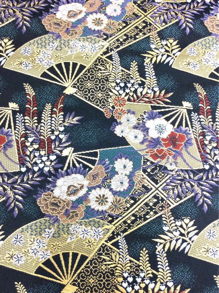  ［新品］西陣織 金襴 生地 はぎれ 和柄 京都 70×30