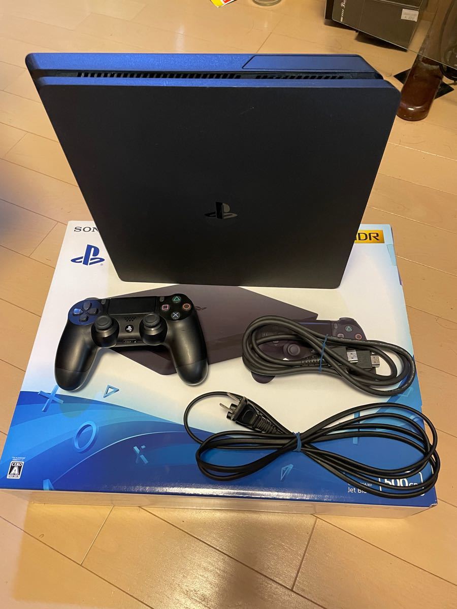 PS4 Jet Black CUH-2100A B01  500GB