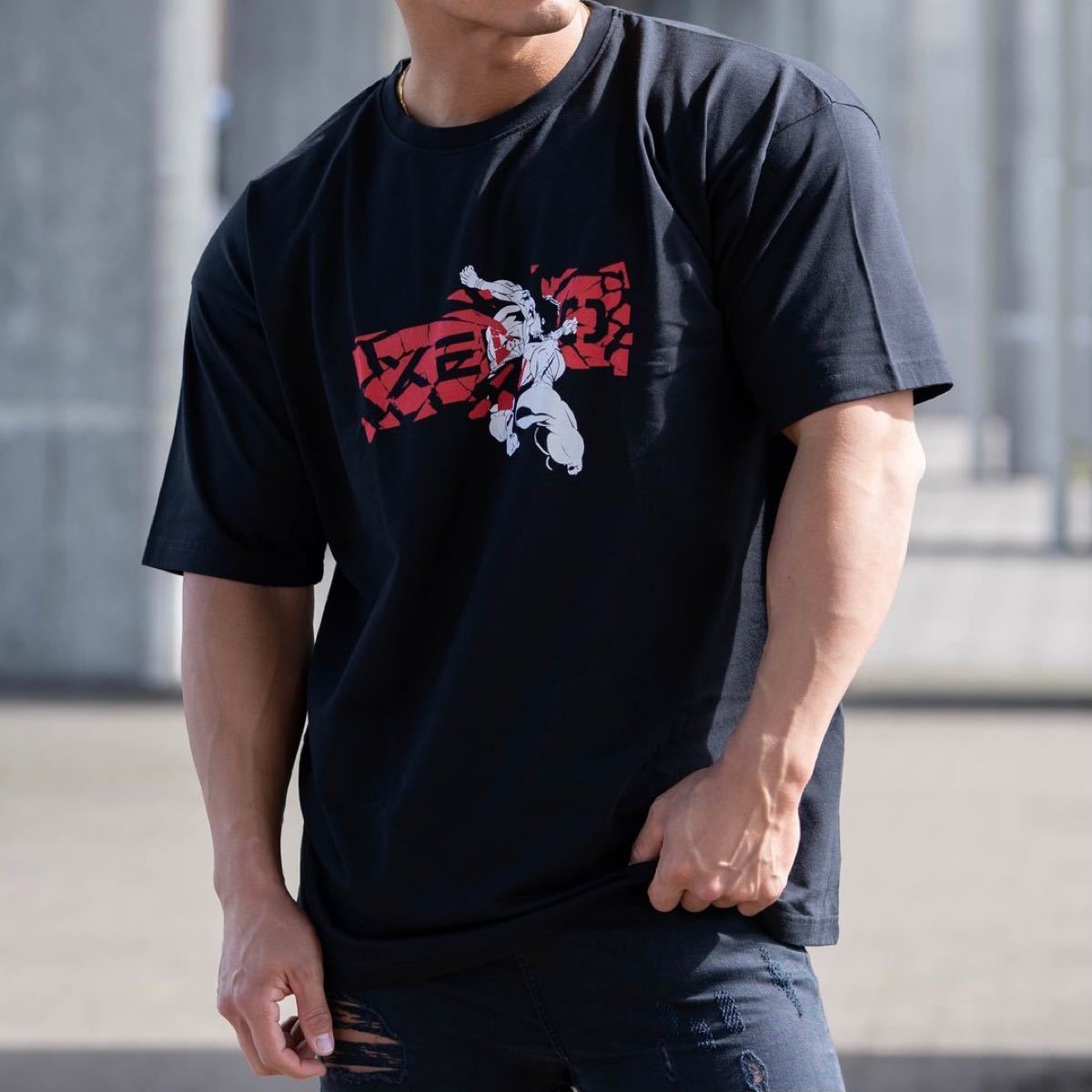 XENO バキ コラボTシャツ 刃牙 黒 XLサイズ|Yahoo!フリマ(旧 XENO バキ コラボTシャツ 刃牙 黒 XLサイズ|Yahoo!フリマ(旧