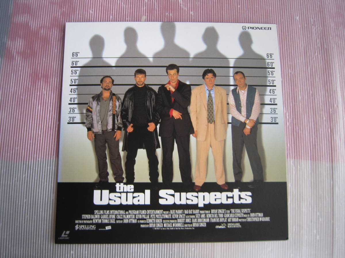 中古品 レーザービデオディスク The Usual Suspects