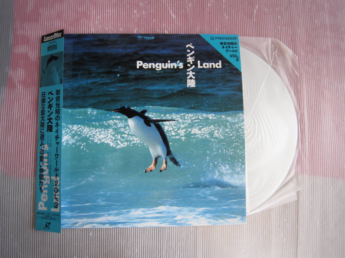 中古品　レーザービデオディスク　ペンギン大陸_画像3