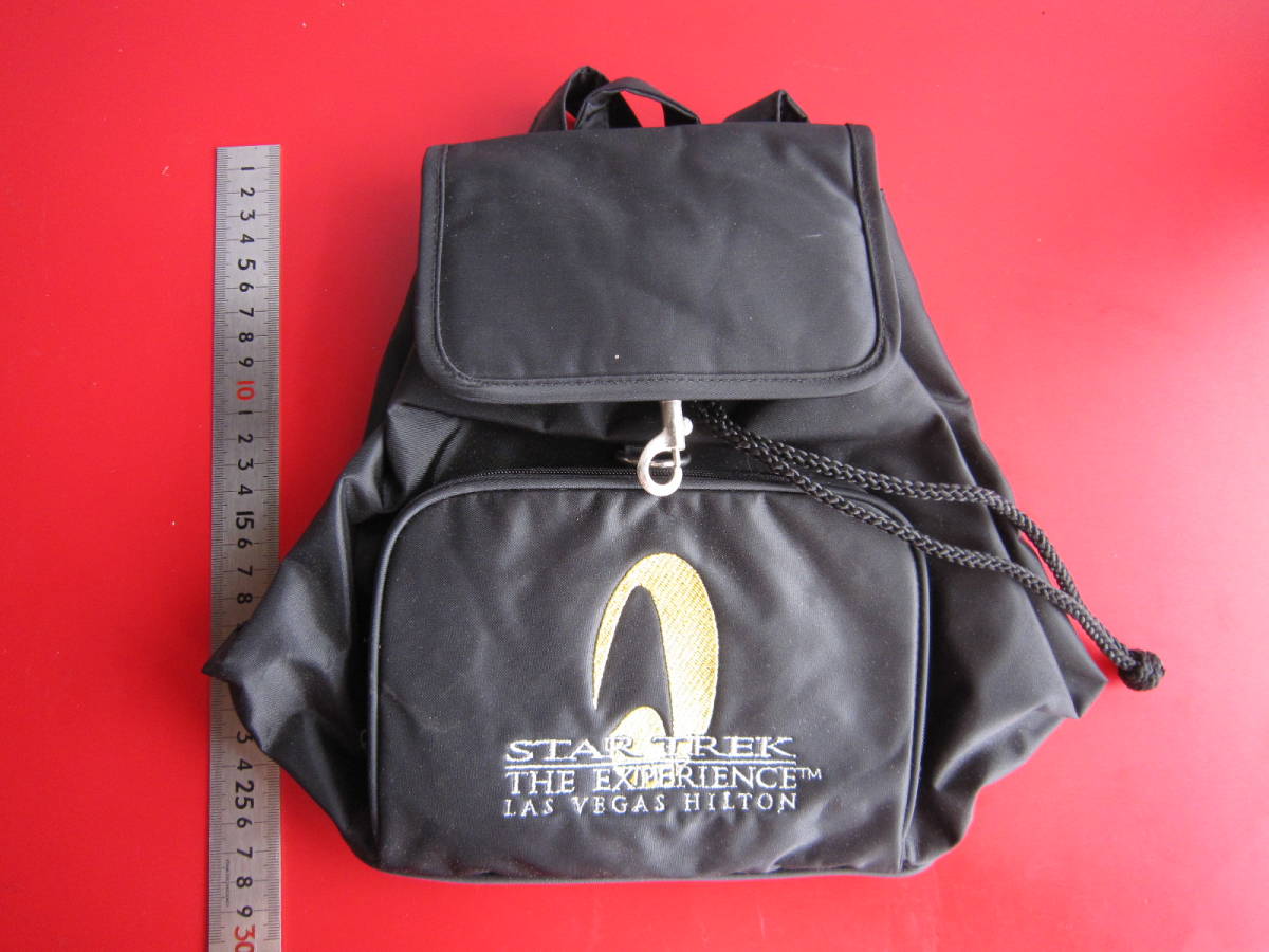  new goods unused rare goods STAR TREK THE EXPERLENCE ( LAS VEGAS HILTON) rucksack 