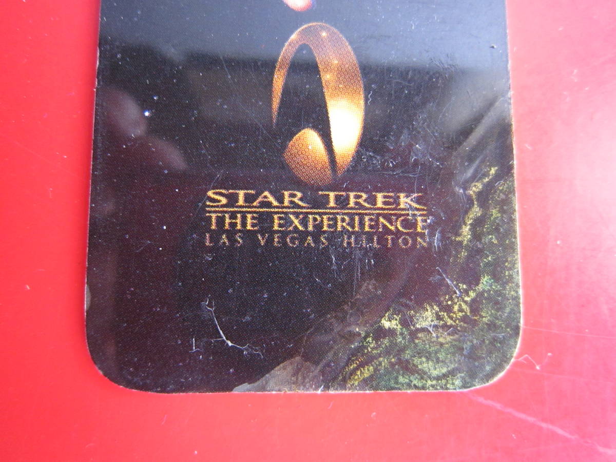  подержанный товар 　  редко встречающийся  товар 　STAR TREK THE EXPERLENCE （ LAS VEGAS HILTON）  карточка  ключ 