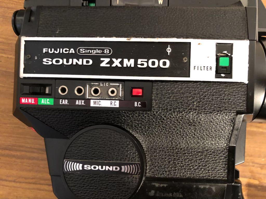  Junk Fuji kaZXM500 single 8 sound camera FUJICA ZXM500