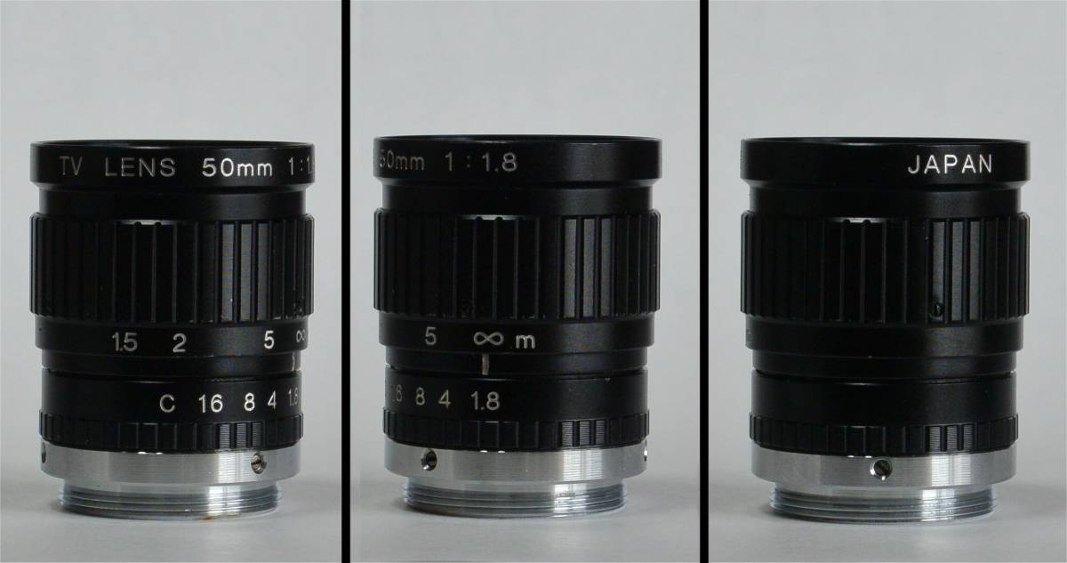 ★ Moritex/モリテックス　Cマウント レンズ ML-5018 （50mm F1.8）　2/3”　動作確認　FA産業用　　マクロ撮影にも　ニコン１で_画像2