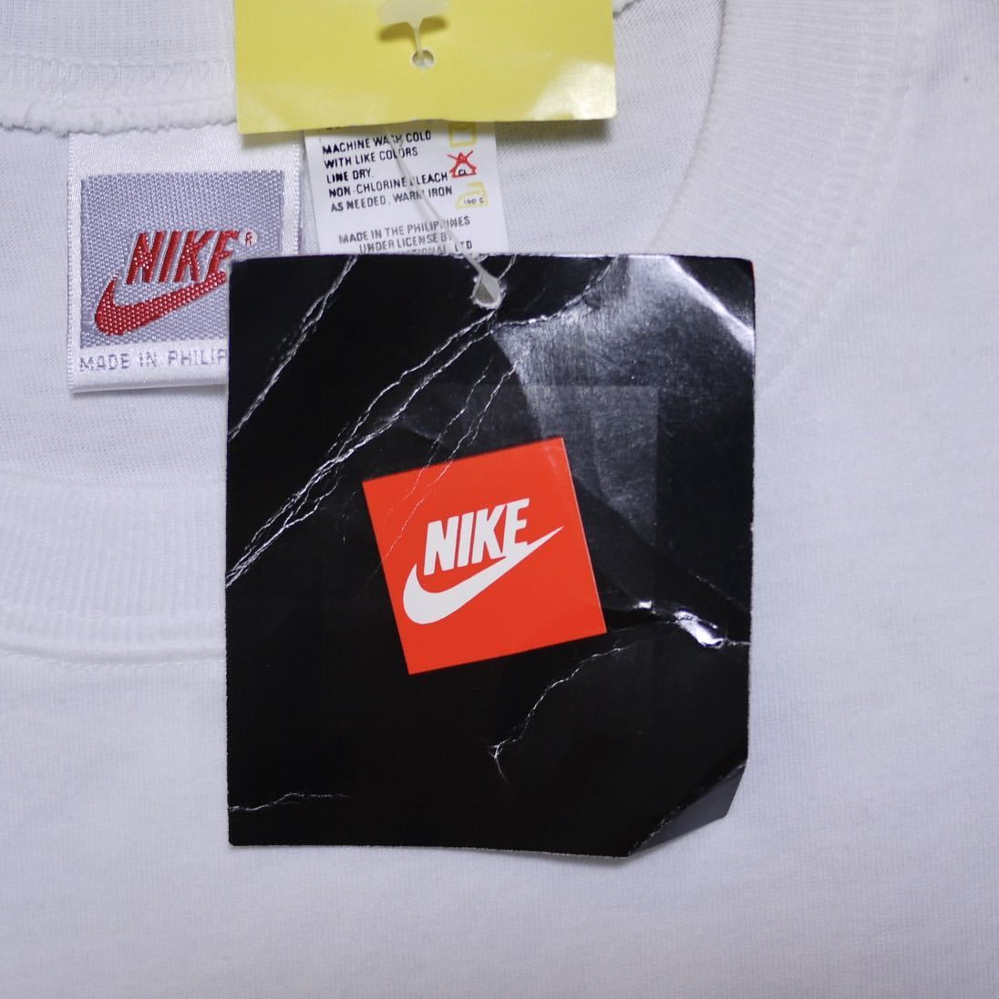 Dead Stock 80s GRAY TAG NIKE AIR SWOOSH S/S Tee Size L ナイキ Tシャツ グレータグ Vintage ビンテージ ヴィンテージ スウッシュ 90s_画像7