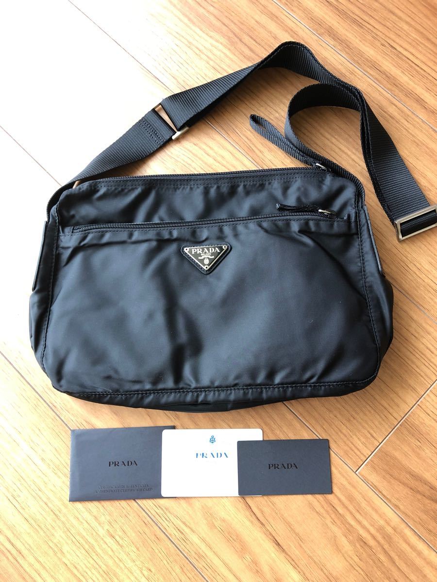 PRADA プラダ ショルダーバッグ プラダショルダーバッグ プラダナイロンショルダーバッグNERO VELA B