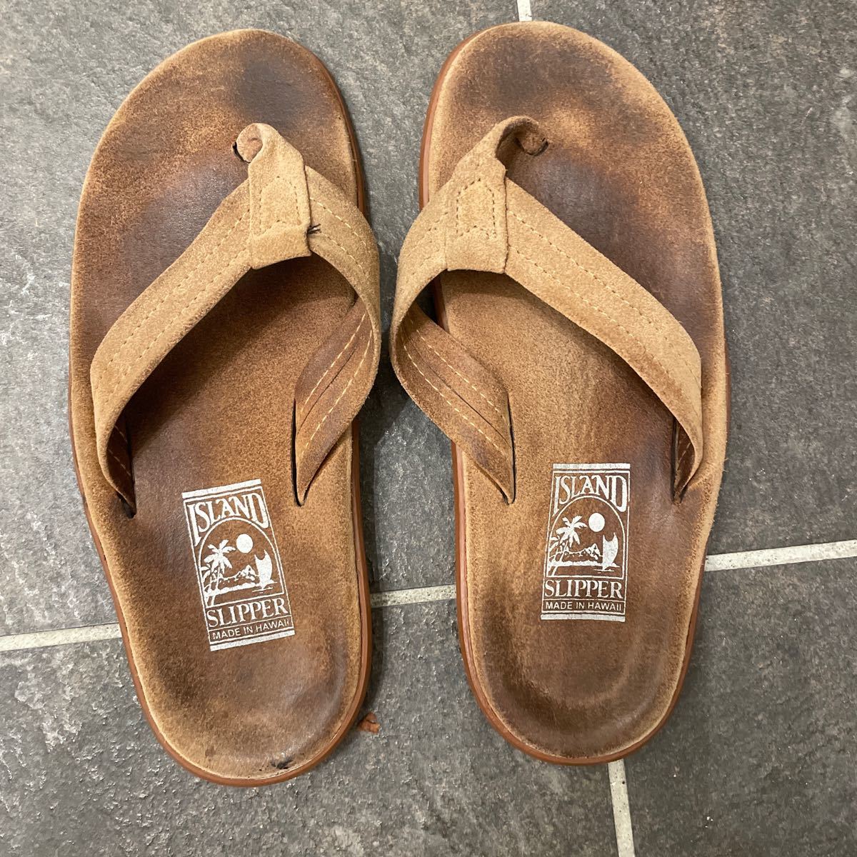 ISLAND SLIPPER】アーバンリサーチ 別注ナロークロスサンダル www.lram