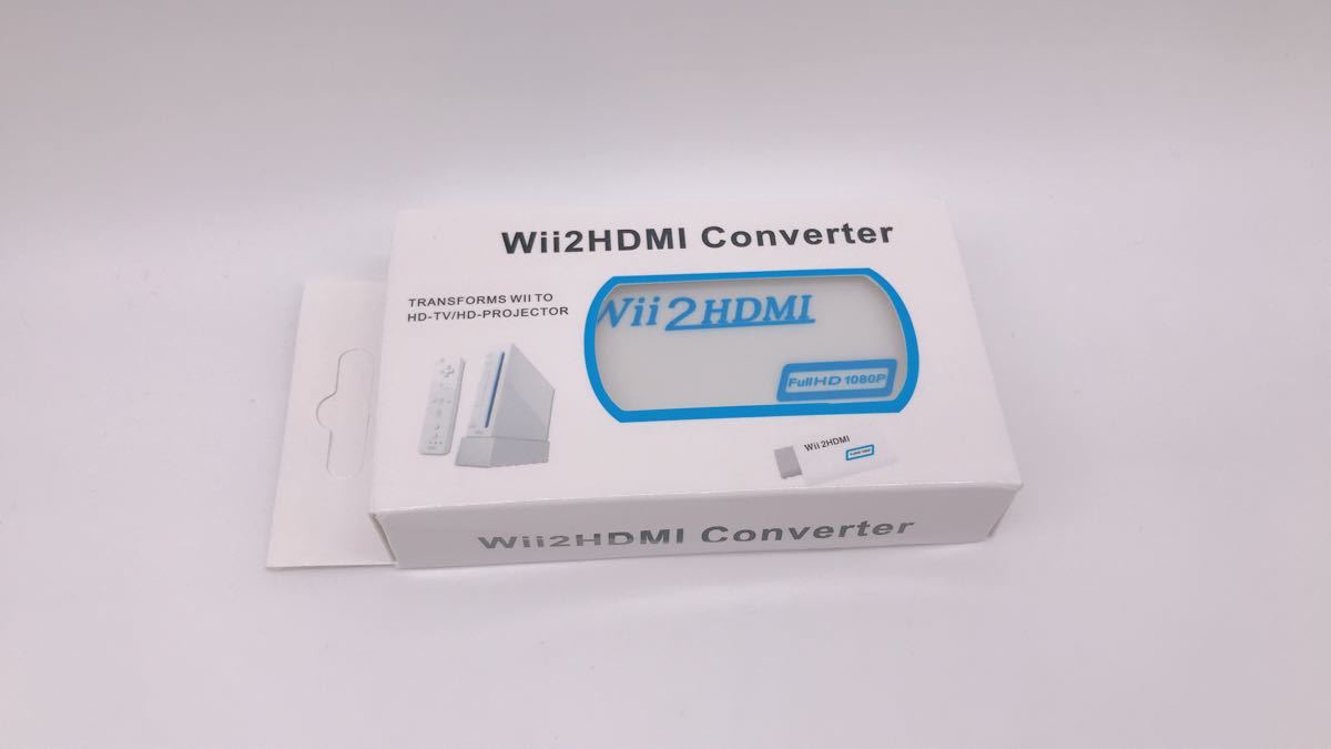 Wii to HDMI 変換アダプタ- コンバーター 3.5mmオーディオ