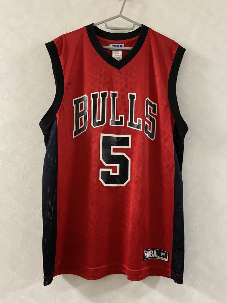 CHICAGO BULLS ＃8 BOOZER ユニフォーム サイズM シカゴ・ブルズ カルロス・ブーザー NBA バスケットボール