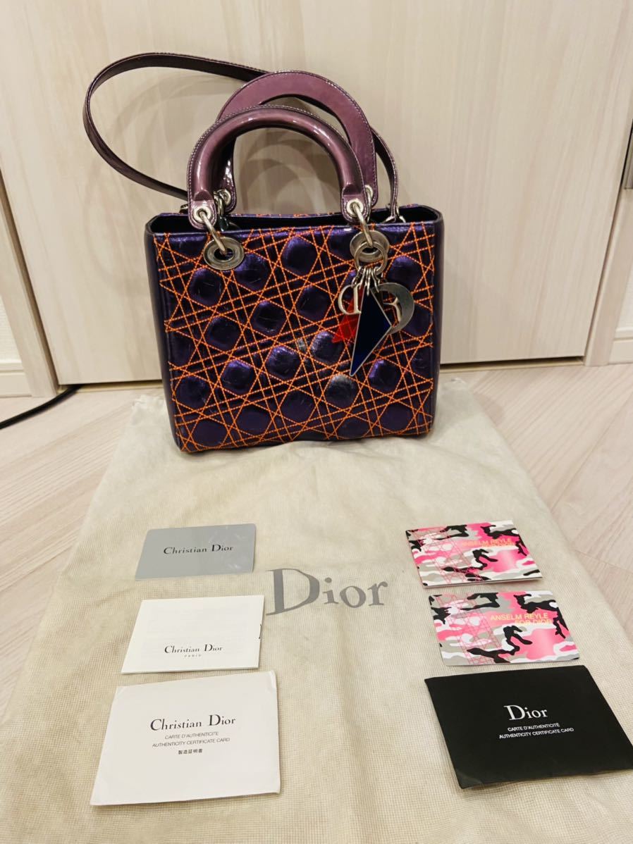 クリスチャンディオール Christian Dior Dior ディオール レディディオール ハンドバッグ 2way_画像1