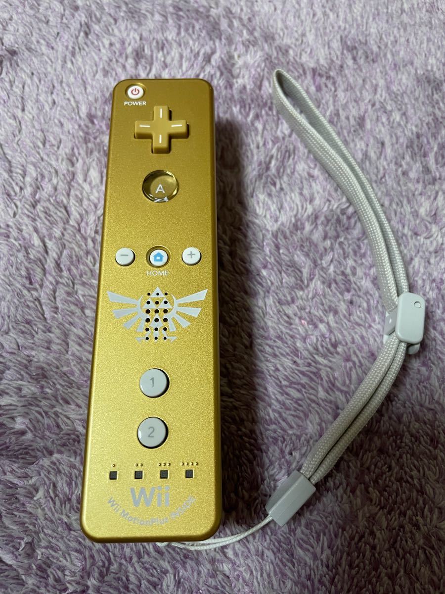 Wiiリモコンプラス ゴールド ゼルダ