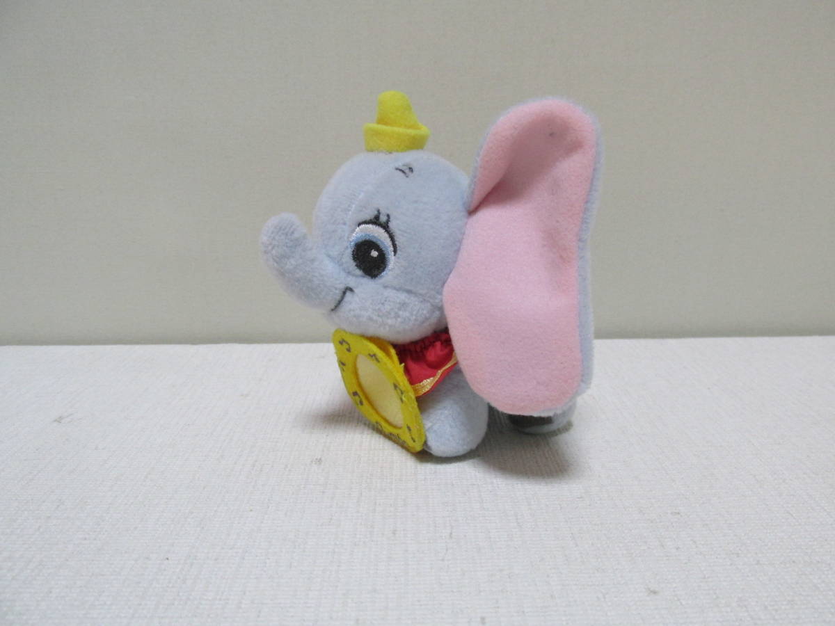  Disney Dumbo [SEGA( Sega )..-. photo frame attaching small soft toy ]*[ retro style badge ( brooch ) Disney Land ]