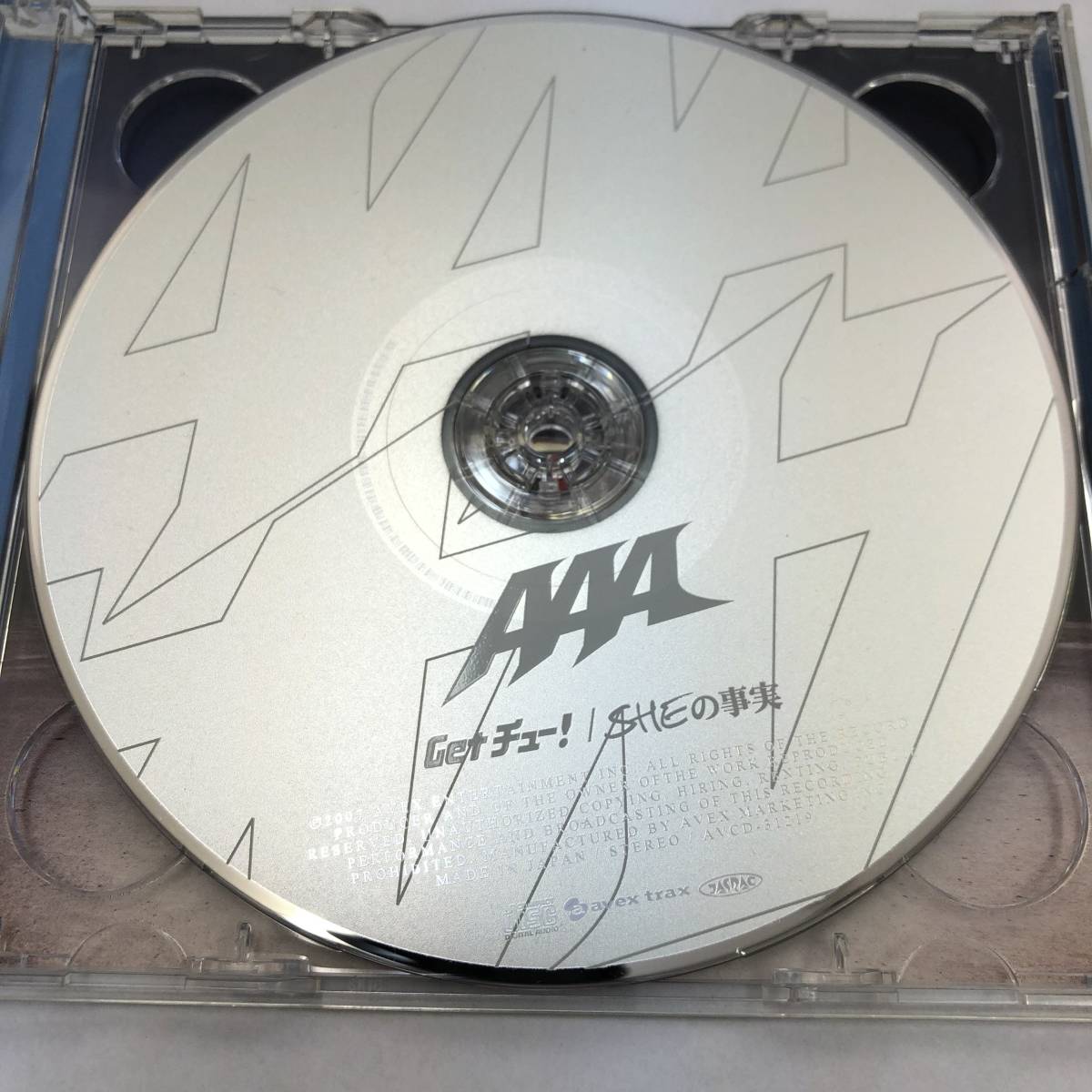 音楽CD 「AAA：Get チュー! / SHEの事実」 ミュージッククリップDVD付き J-POP 邦楽 中古_画像5