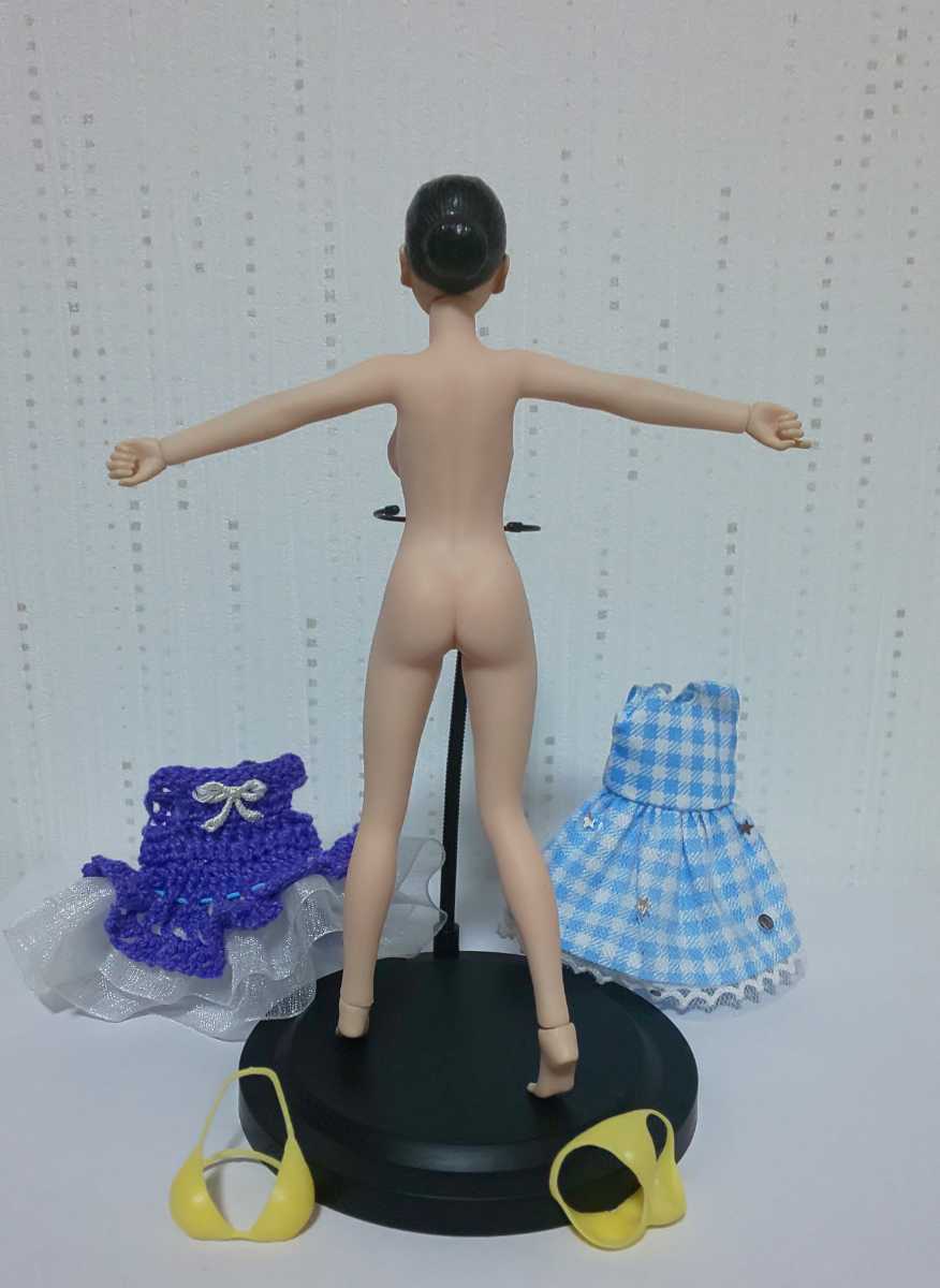 全高約16センチ サイズ 浅田真央ちゃん似 カスタム シームレス 素体 フィギュア 完成品 可動式 美少女 美女 アイドル 可愛い 女性 女優 _画像9