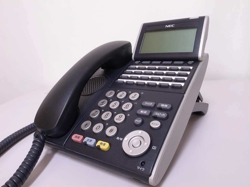 お買得】 □□NEC Aspire X 24ボタン多機能電話機 【DTL-24D-1D(BK)TEL