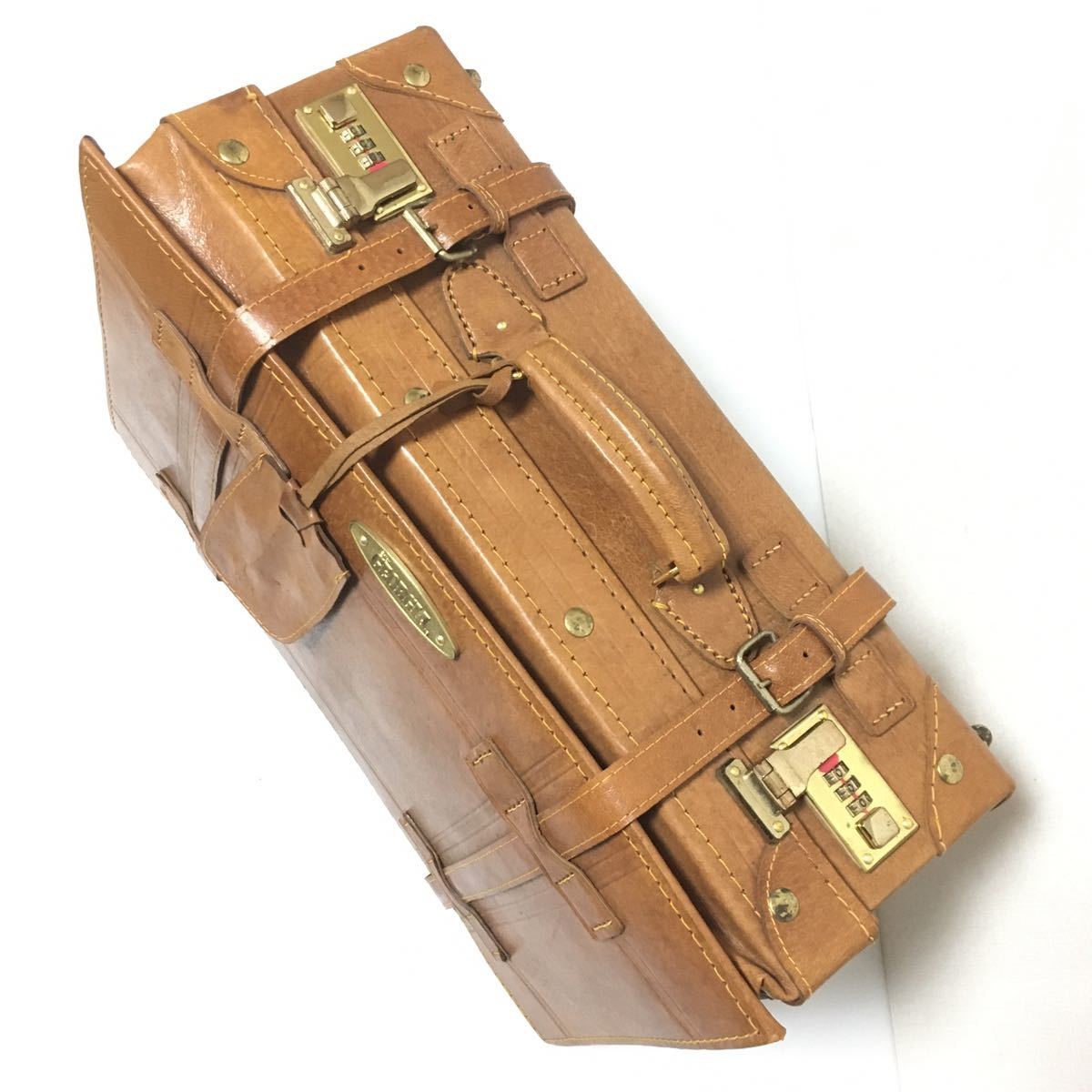 特別セール品】 GEORGIAジョージア本革アンティークトランク