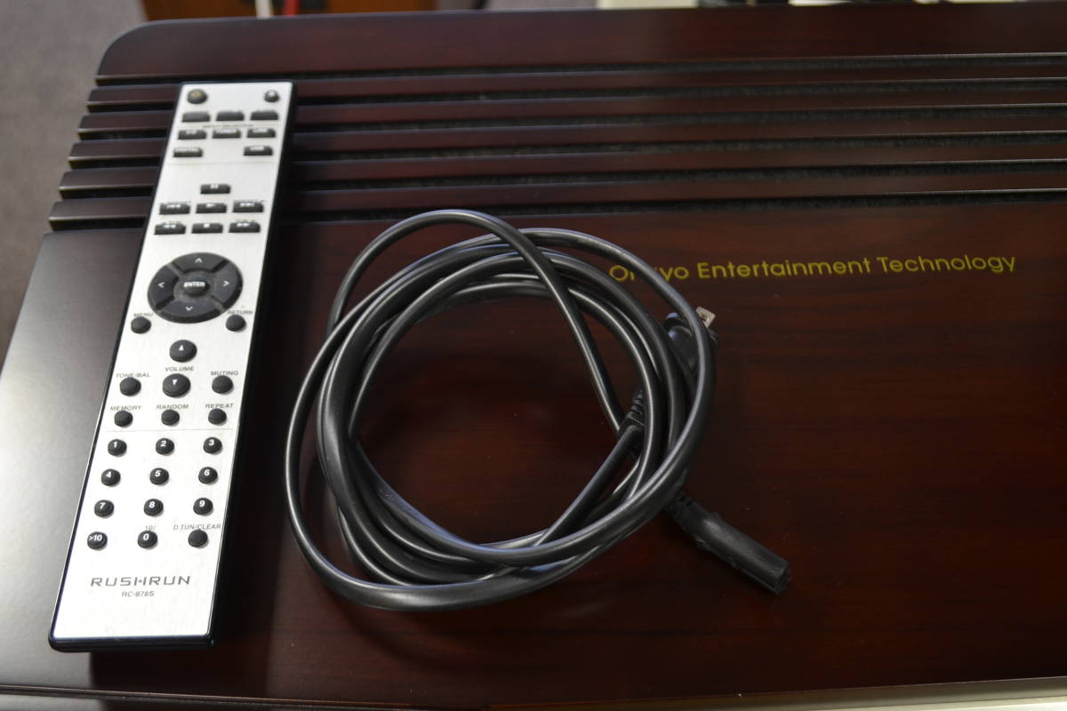 中古品 ONKYO RUSHRUN ラシュラン PH-3000 PREMIUM リモコン付き