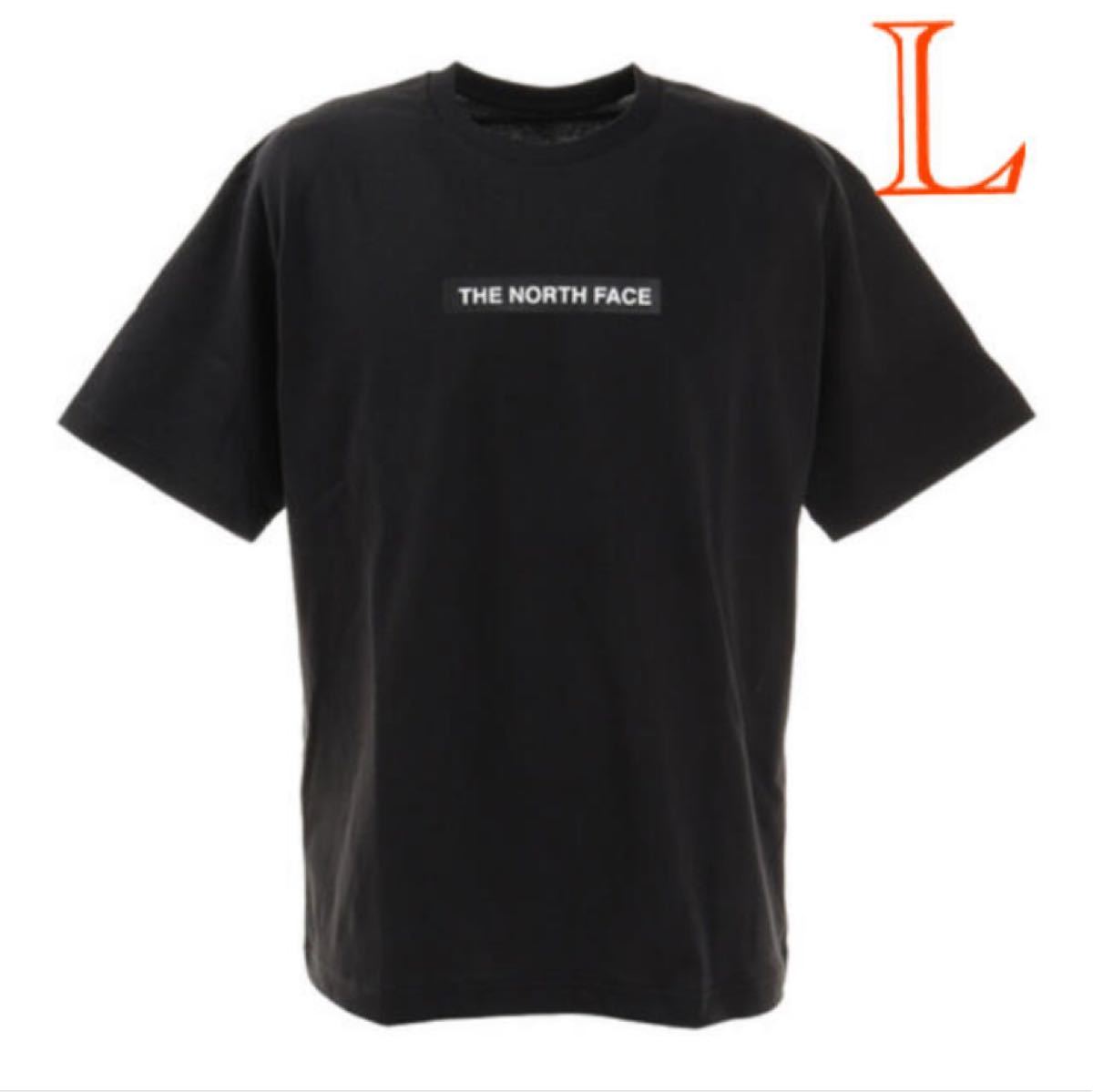L【新品】ノースフェイス　ボックスロゴ Tシャツ NT321001X ブラック