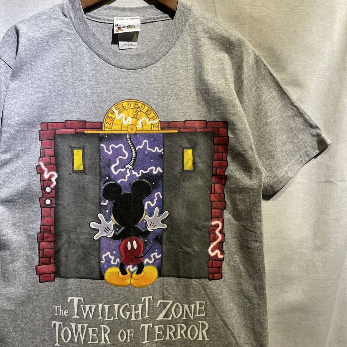 s Disney “TOWER OF TERROR” Tシャツ USA製 ビンテージ