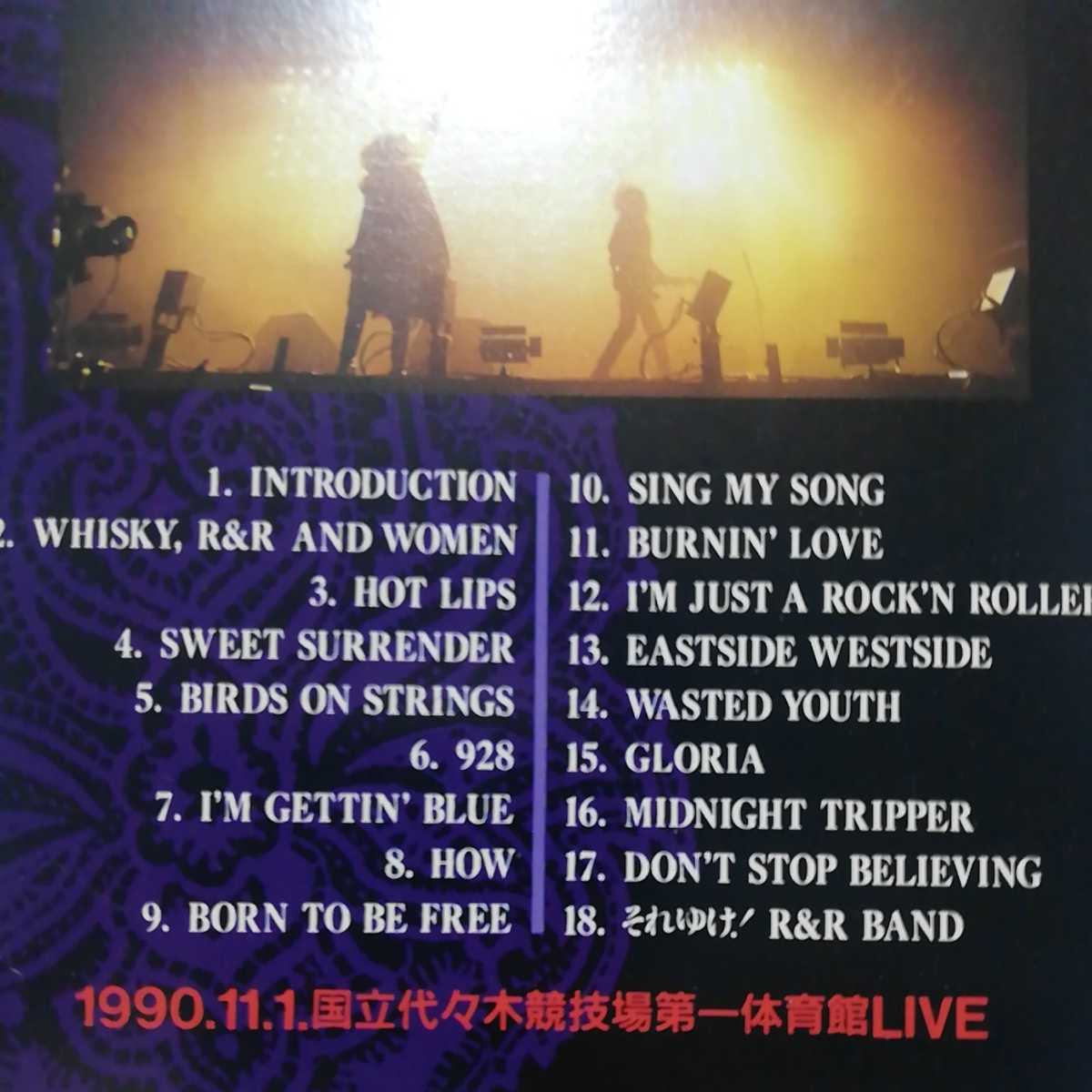 VHS ZIGGY ALL or NOTHING 1990　缶ケース　バンドブー厶_画像5