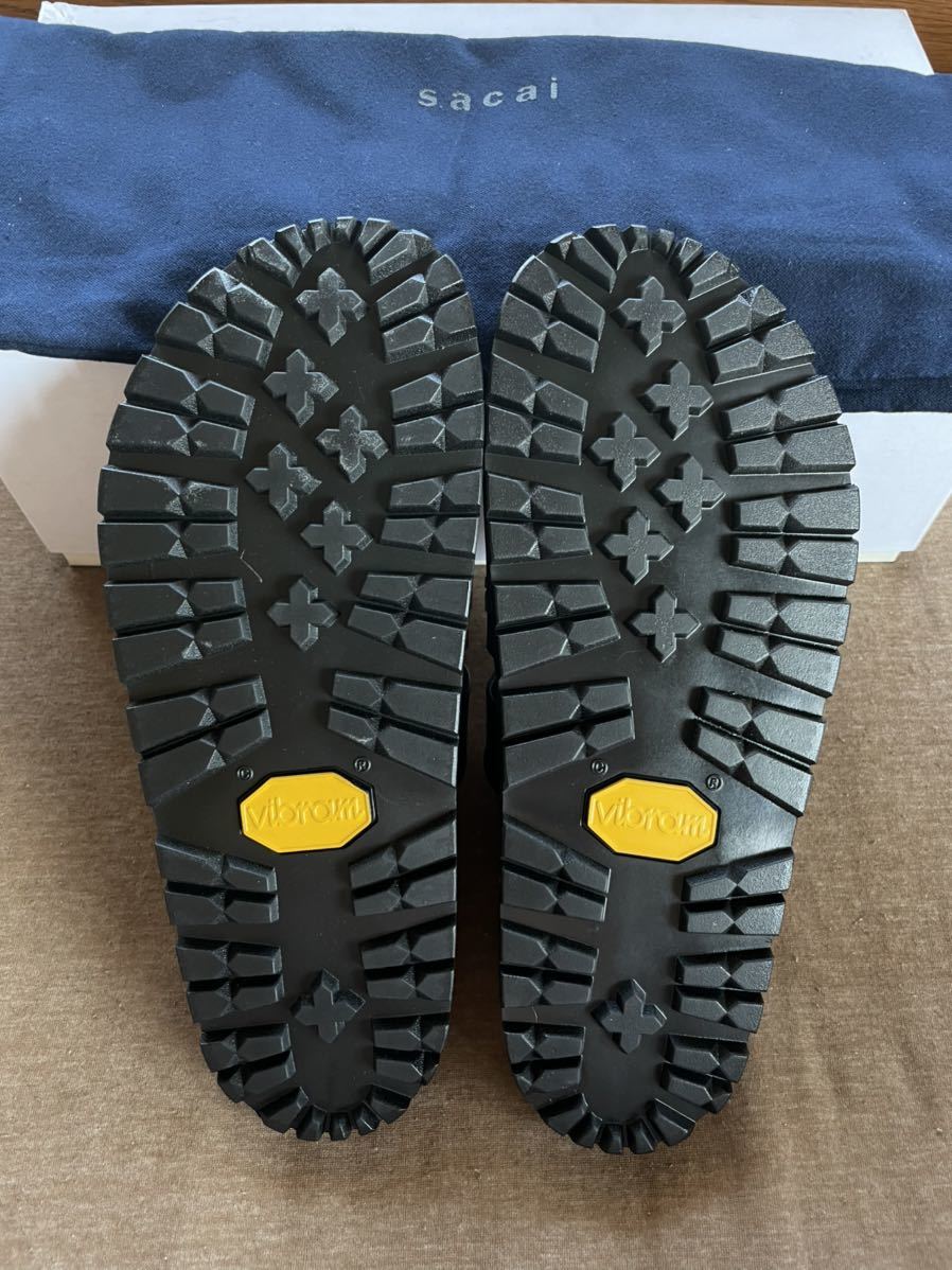 36新品66%off sacai サカイ レディース ロゴ フラット サンダル Logo Flat sandals size 36 黒 シューズ ブラック 23cm