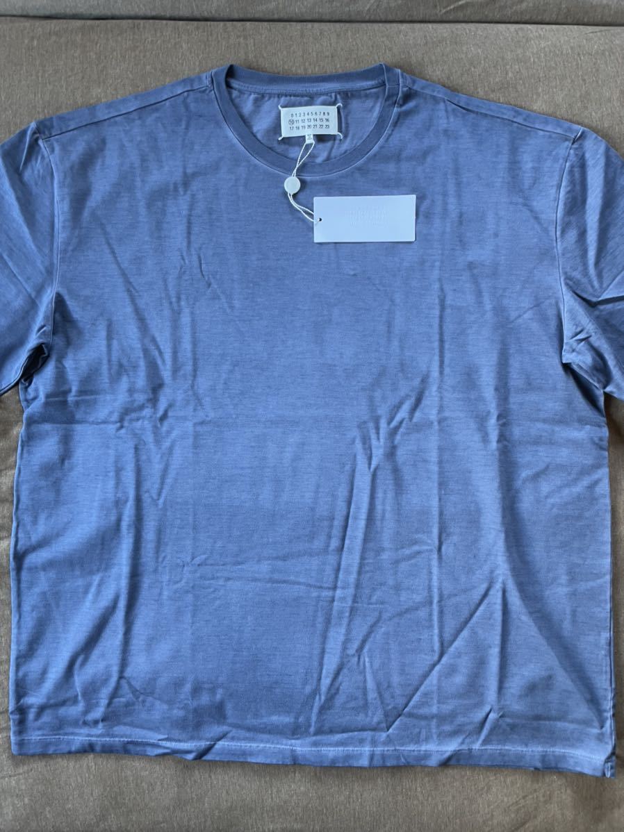 Maison Margiela Tシャツ インディゴ ブルー Lサイズ