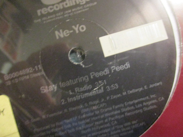 Ne-Yo ： Stay 12'' // NeYo Ne Yo / 落札5点で送料無料_画像2