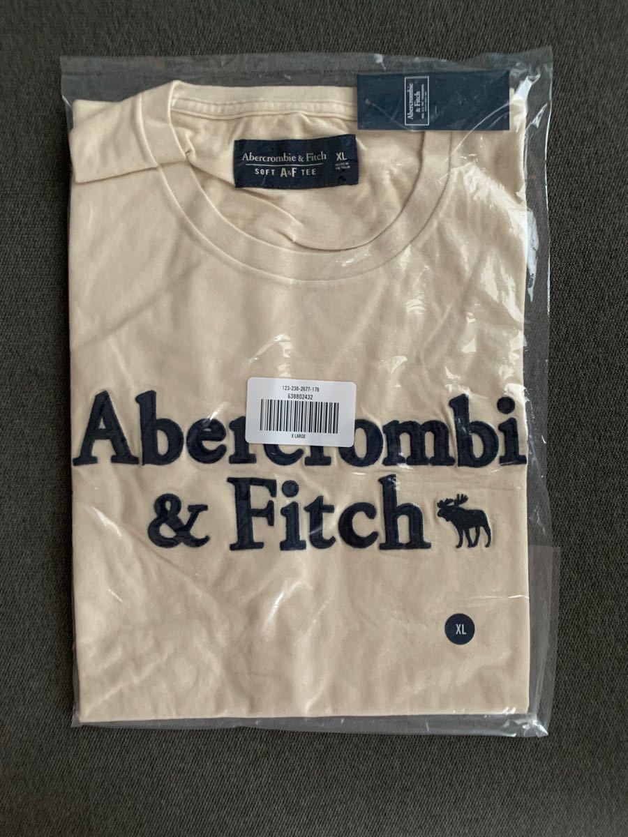 アバクロ Tシャツ Abercrombie＆Fitch 半袖 ロゴ Tシャツ