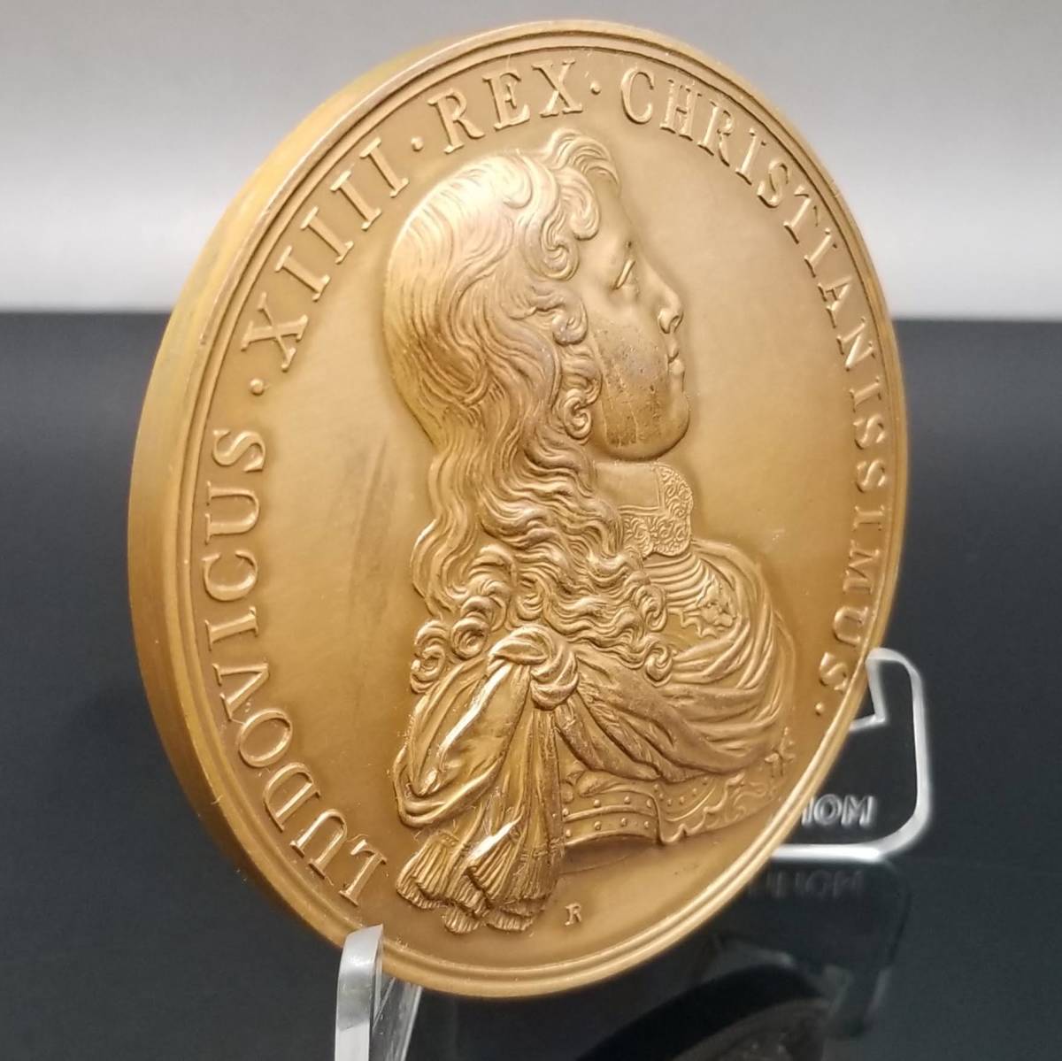 Yahoo!オークション - 1660年 フランス ルイ14世 銅メダル Yahoo!オークション - 1660年 フランス ルイ14世 銅メダル
